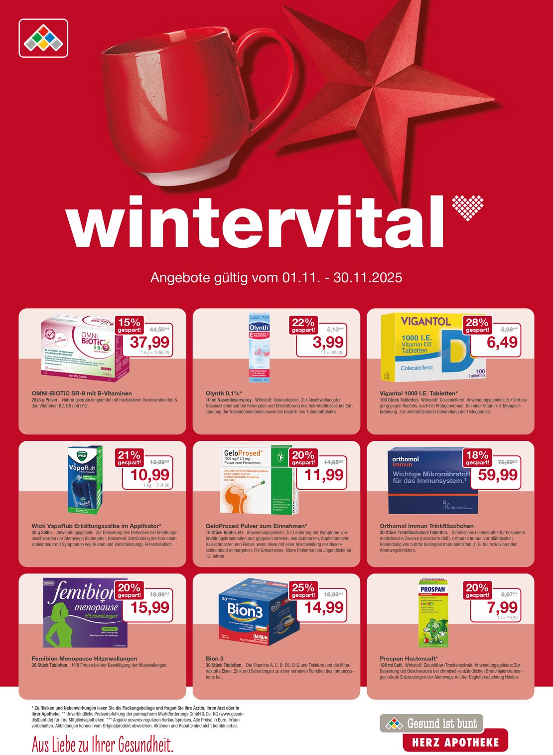 Angebote November Angebote November